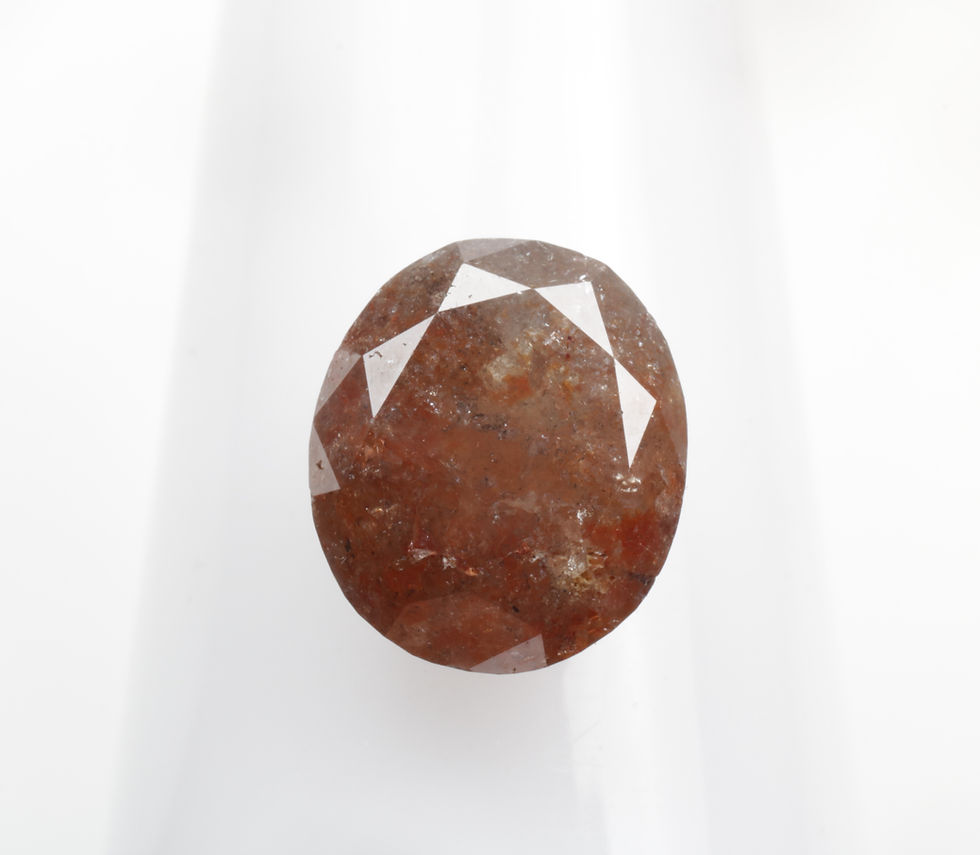 Thumbnail: 3.06 CT 9.2 X 7.8 MM Natural Loose Oval cut Diamond, Fancy color Full cut