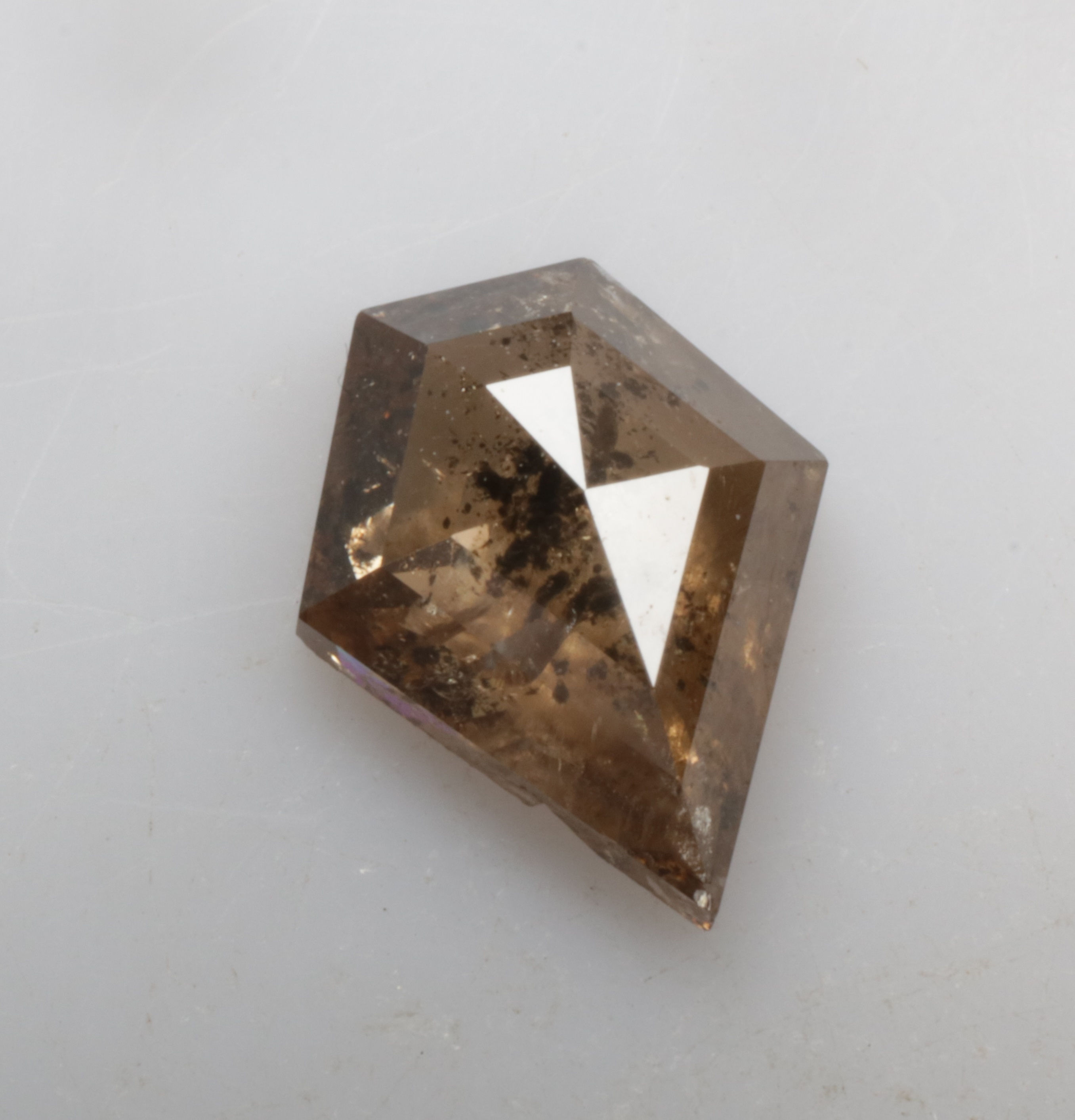 0.65 CT 7.0 X 5.6 MM Natural Shield cut Fancy Diamond for Engagement Ring Gifts