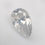 Thumbnail: 1.06 CT 8.3 X 5.1 MM Natural Pear Brilliant cut Diamond Fancy Bluish White color