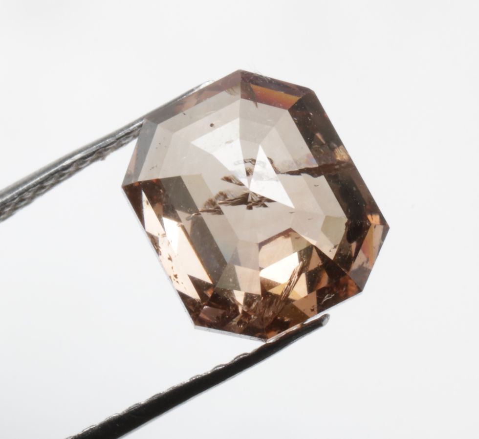 Thumbnail: 2.16 CT 7.8 X 6.6 MM Natural Emerald cut Fancy Diamond for Engagement Ring Gifts