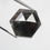 Thumbnail: 2.12 CT 8.7 X 7.5 MM Salt and pepper Natural Loose Hexagon Diamond Black color