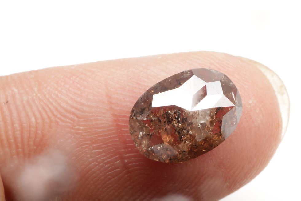 Thumbnail: 2.14 CT 9.5 X 6.9 MM Oval cut Natural Loose Diamond Fancy color for Oval Ring