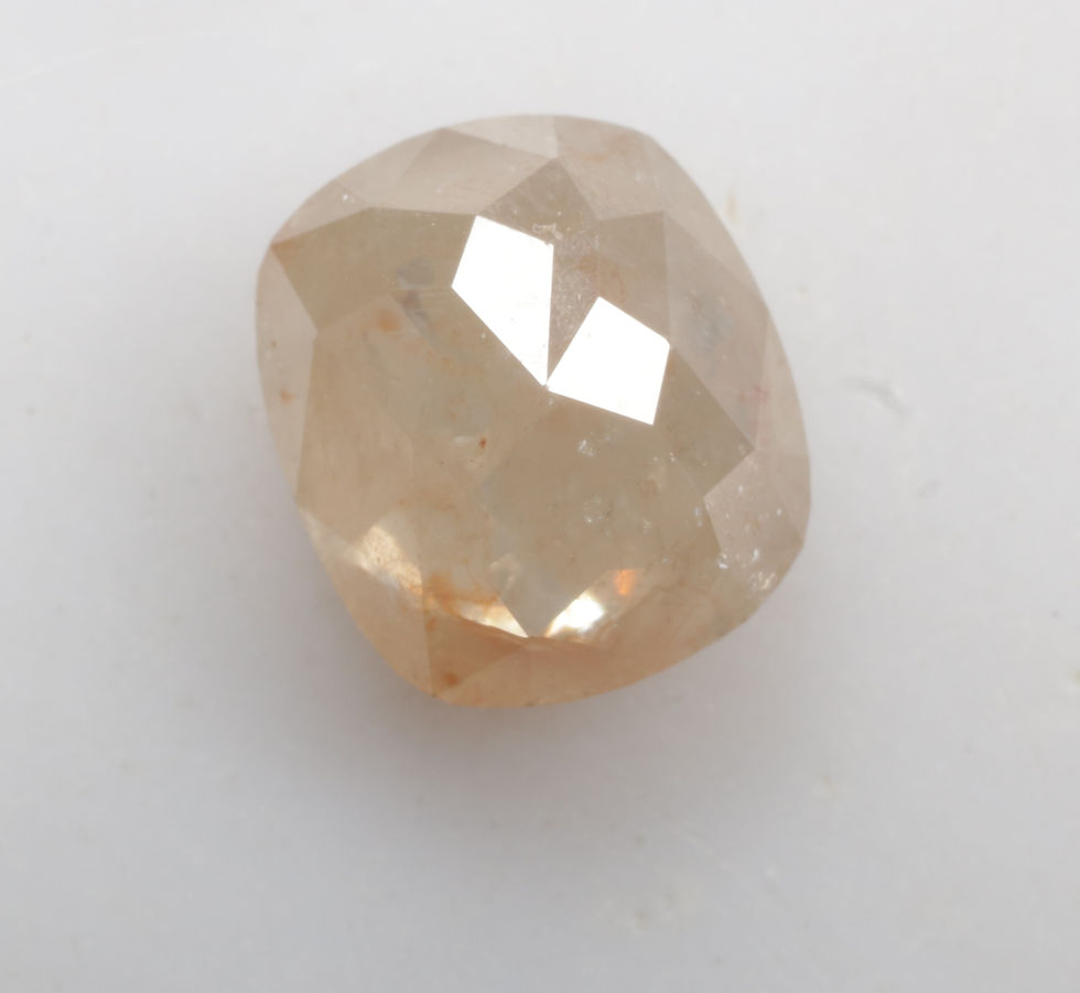 Thumbnail: 1.10 CT 6.3 X 5.4 MM Natural Loose Diamond, Cushion cut Diamond, Fancy color