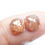 Thumbnail: 3.33 CT 8.0 X 7.5 MM Natural Cushion cut Diamond Pair, Fancy Color Diamond