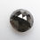 Thumbnail: 0.77 CT 5.9 MM Round Rose cut Natural Loose Diamond, Black color Diamond