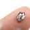 Thumbnail: 0.53 CT 6.8 X 4.2 MM Natural Hexagon Cut Salt and pepper Diamond Grey color