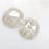 Thumbnail: 3.06 CT 8.5 X 7.7 MM Natural Loose Cushion cut Diamond Pair for Earring ideas