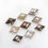 Thumbnail: 2.76 CT Natural loose Kite Cut Salt and Pepper Diamond Lot, 9Pcs, Fancy color