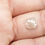 Thumbnail: 1.15 CT 7.4 X 6.9 MM Natural Emerald cut Diamond Fancy Beige color for Wedding