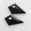 Thumbnail: 1.90 CT 11.1 X 6.8 MM Loose Black Diamond Kite Shape Diamond Pair for Earring