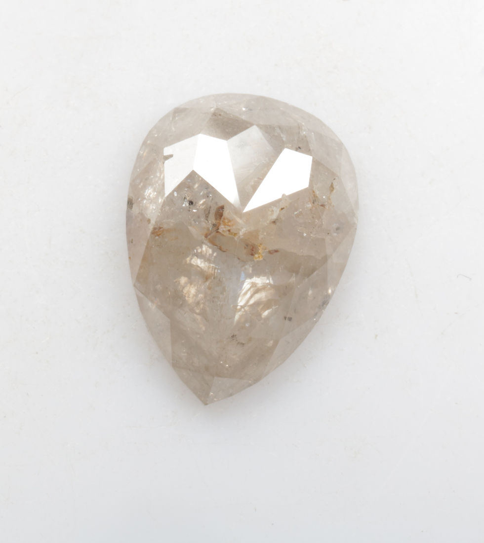 Thumbnail: 2.03 CT 10.5 X 7.8 MM Natural Pear cut Loose Diamond for Pear Cut Gift Ring idea