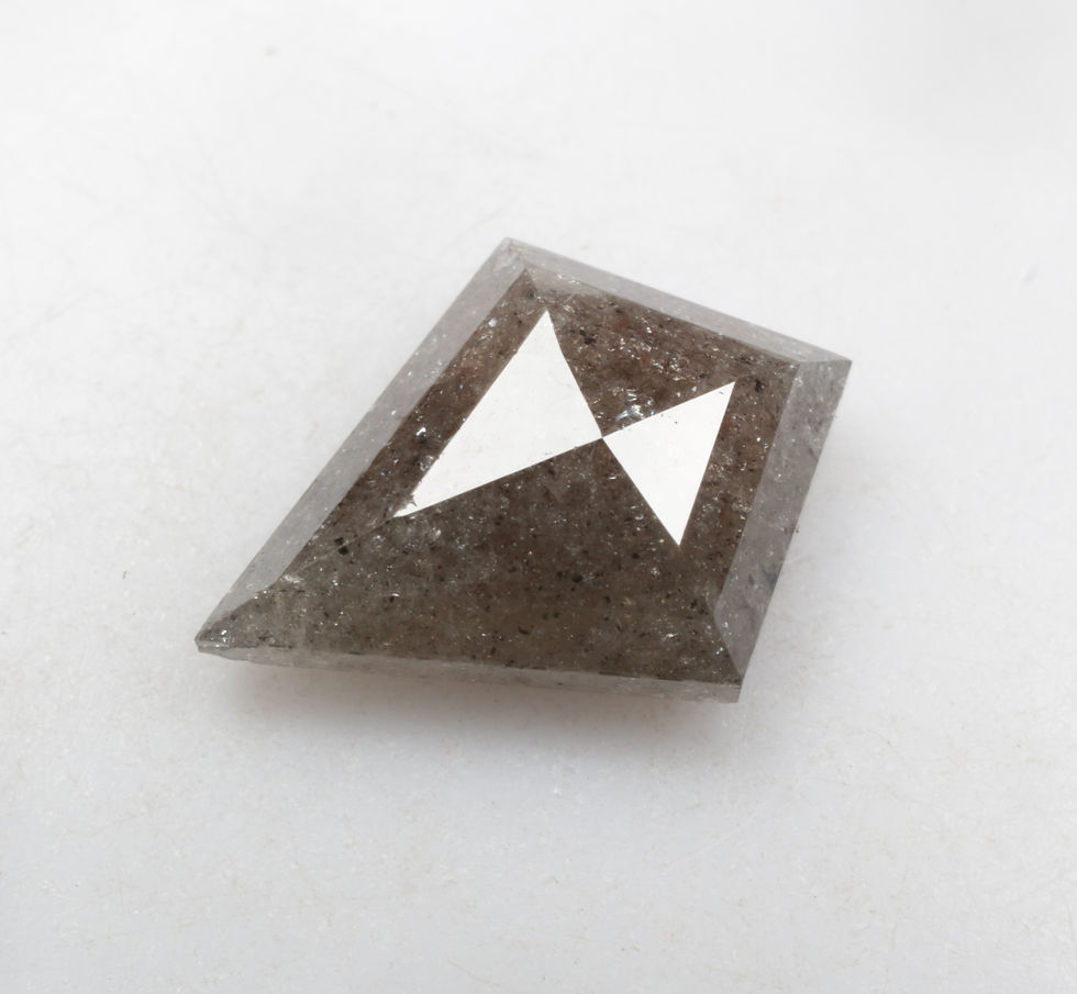 Thumbnail: 3.46 CT 13.3 X 9.9 MM Kite cut Natural Loose Diamond for Kite Ring Gifts