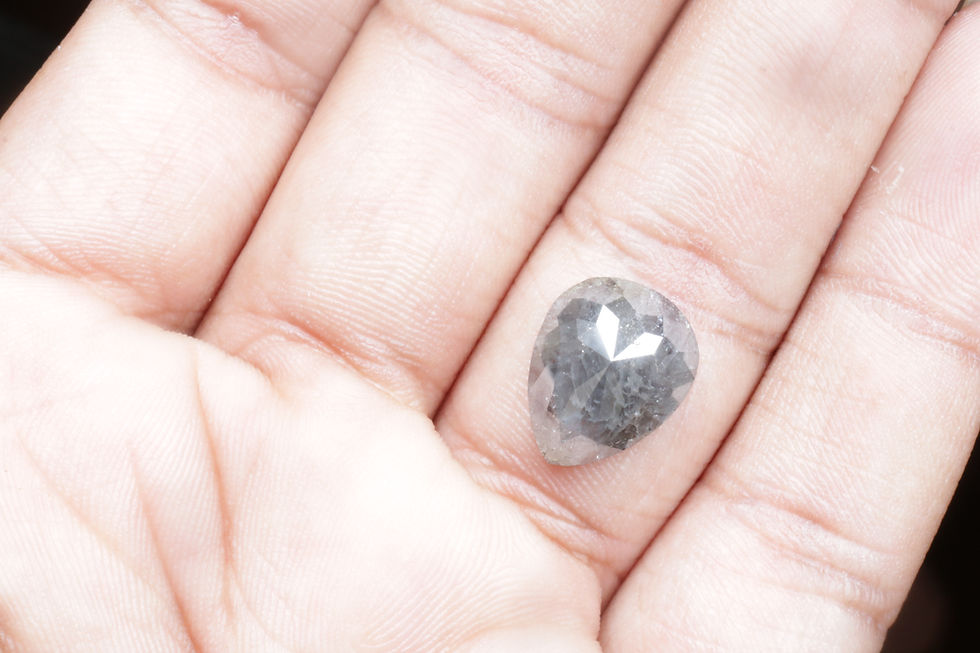 Thumbnail: 4.96 CT 13.5 X 10.7 MM Pear cut Natural Loose Diamond for Pear cut Ring Gifts