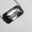 Thumbnail: 0.77 CT 7.5 X 4.1 MM Natural Loose Diamond, Emerald cut Diamond, Black color