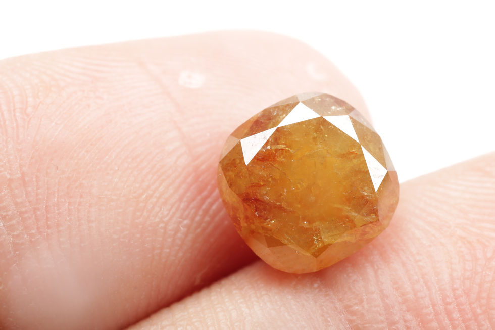 Thumbnail: 3.51 CT 8.4 X 8.3 MM Natural Loose Cushion Full cut Diamond for Wedding Ring