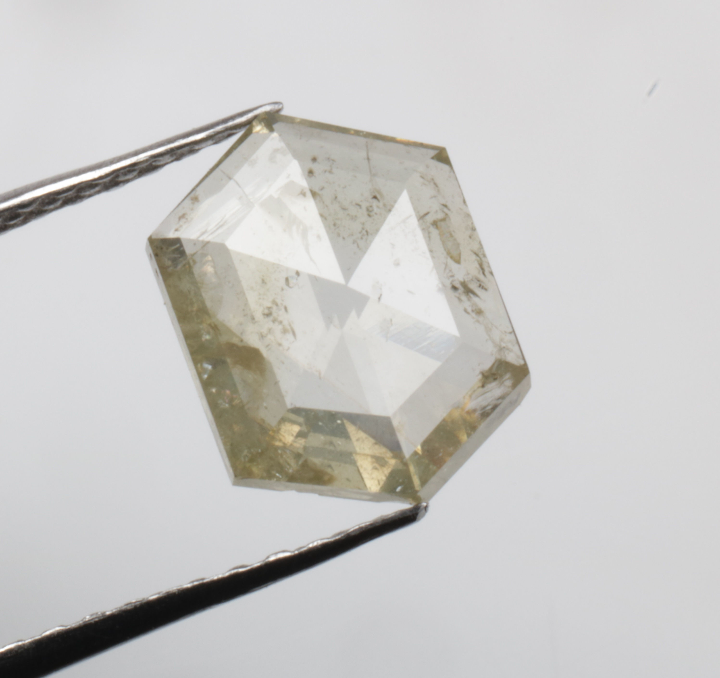 1.05 CT 8.1 X 6.1 MM Natural Hexagon Cut Loose Diamond For Handmade Jewelry
