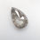 Thumbnail: 1.16 CT 9.0 X 5.2 MM Natural Pear cut Salt and Pepper Full cut Diamond