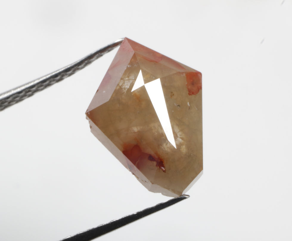 1.65 CT 10.0 X 7.5 MM Kite cut Natural Fancy color Diamond for Kite Ring Gift