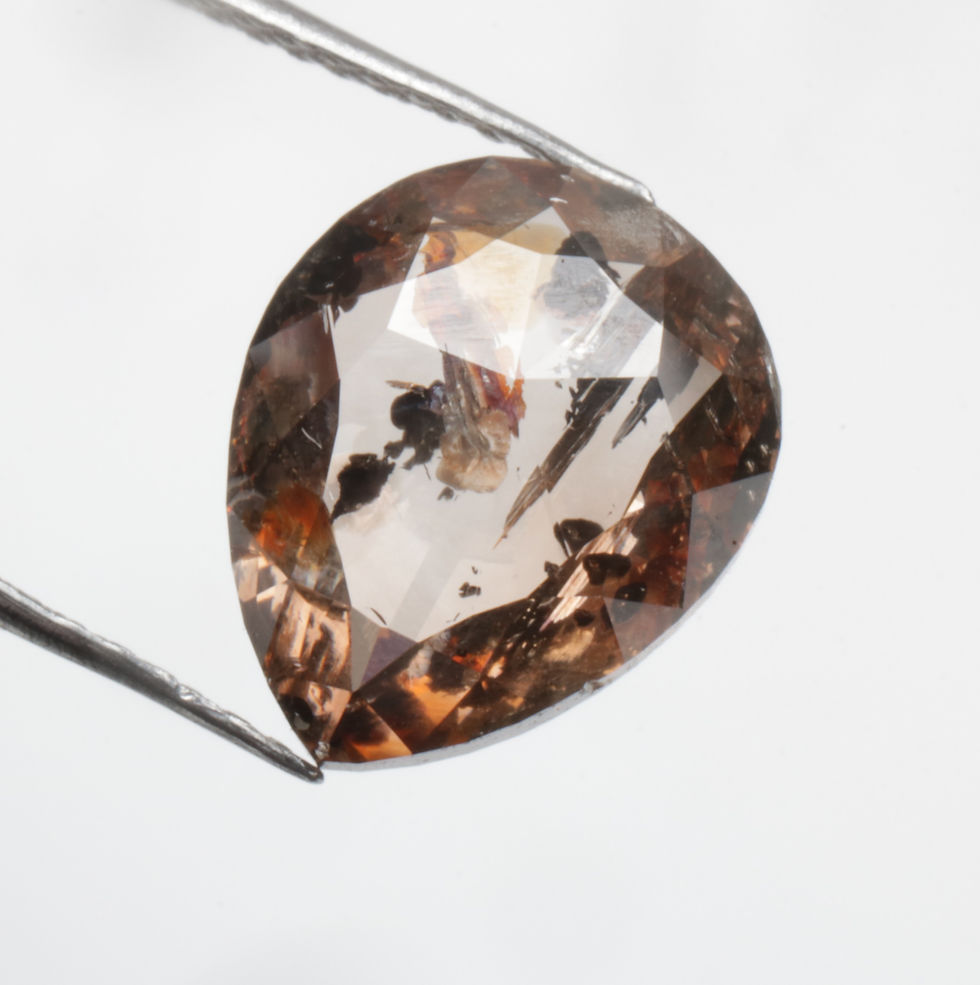 Thumbnail: 2.05 CT 9.9 X 8.0 MM Natural Loose Pear cut Diamond For Engagement Wedding Ring