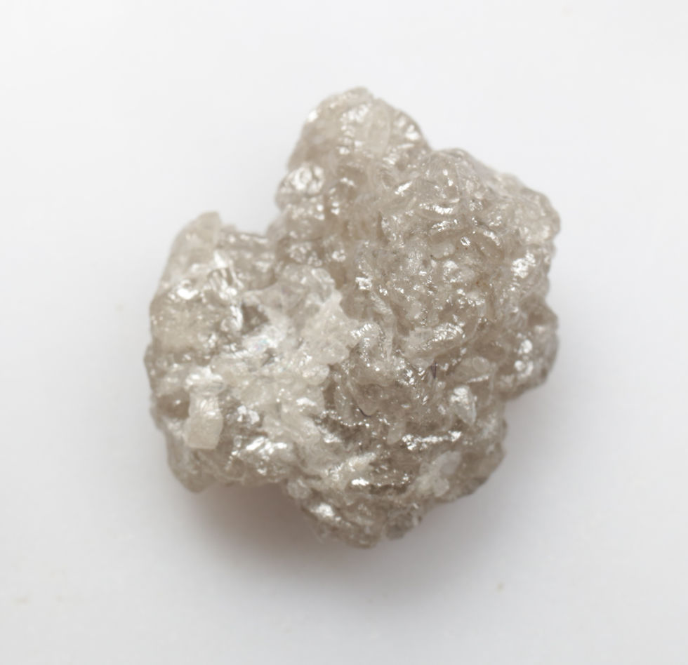 Thumbnail: 6.32 CT 12.3 X 11.0 MM Natural Uncut Irregular cut Rough/Raw Diamond
