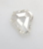 Thumbnail: 0.47 CT 6.1 X 5.8 MM Natural Loose Coffin cut Diamond, White color coffin ring