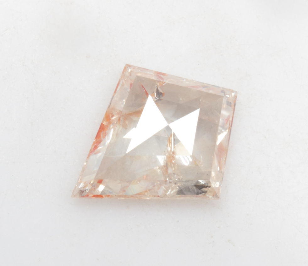 Thumbnail: 1.70 CT 11.5 X 9.6 MM Kite cut Natural Loose fancy Diamond for Kite Ring Gifts