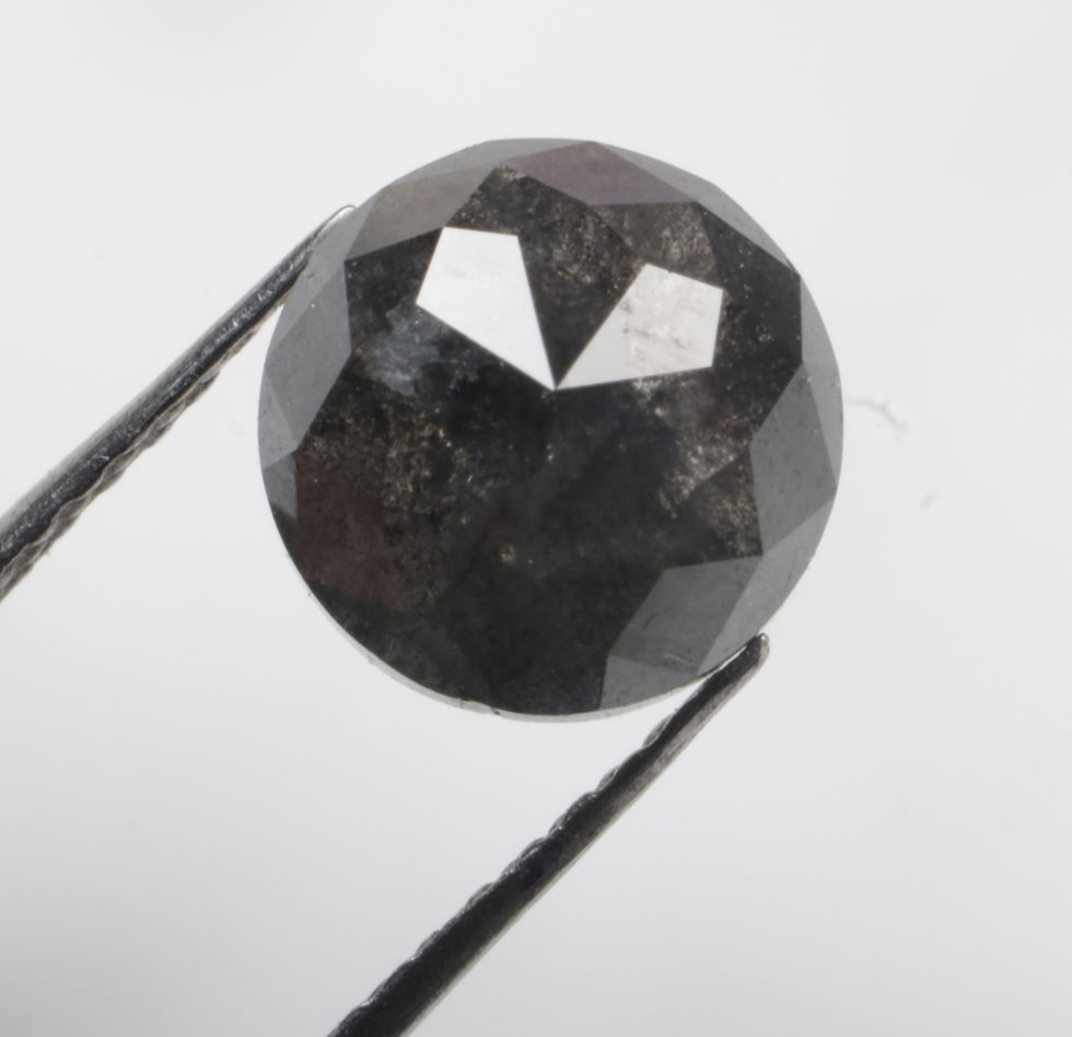 Thumbnail: 1.53 CT 6.7 MM Round Rosecut Diamond Natural Loose Round Shape Diamond