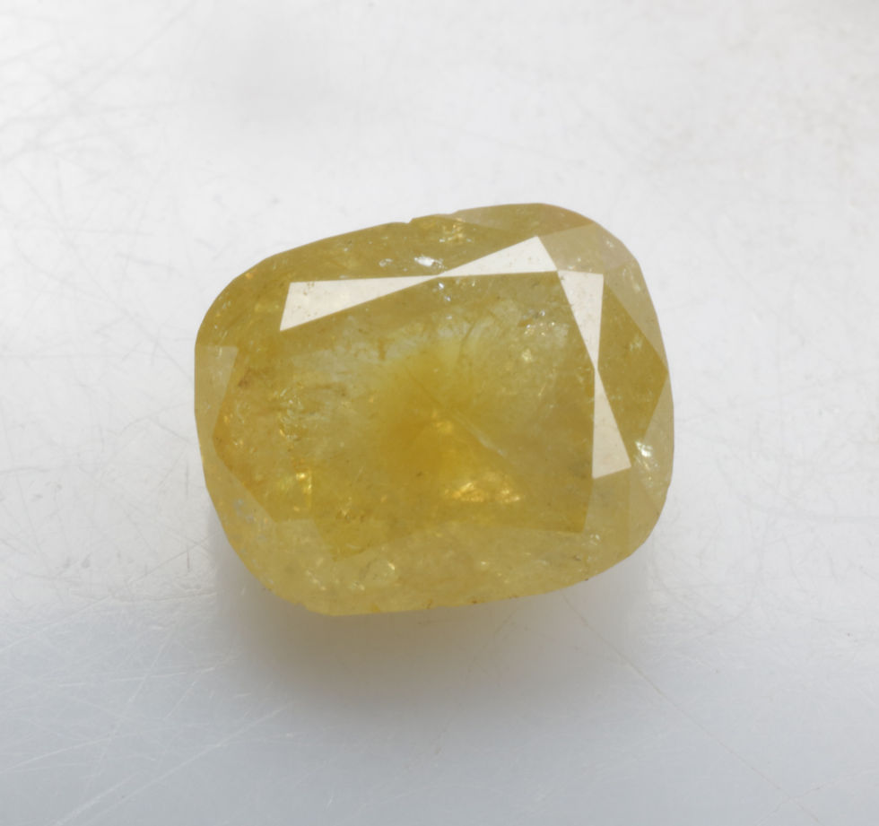 Thumbnail: 1.58 CT 7.1 X 6.9 MM Natural Salt and Pepper Cushion cut Diamond for Jewelry