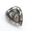 Thumbnail: 2.78 CT 10.4 X 8.5 MM Natural Pear Salt and Pepper Full cut Diamond Black color