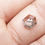 Thumbnail: 0.87 CT 7.9 X 6.2 MM Natural Hexagon Cut Salt and Pepper Diamond For Jewelry