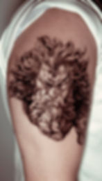 Hyper realistic Zeus tattoo designed in detailed black and grey with dramatic contrast, capturing the power, wisdom, and presence of the king of the gods. With lifelike textures, flowing beard details, and intense expression, this piece brings classical mythology to life as a bold, timeless artwork. Perfect for those seeking a strong, symbolic tattoo inspired by ancient Greek mythology and fine art realism.

