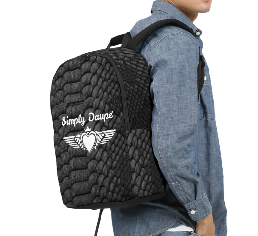 Thumbnail: Simply Daupe' Multi Print Designs Large Backpack