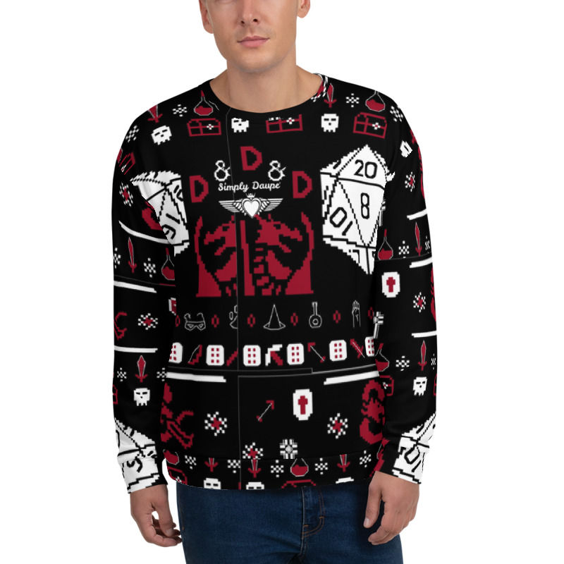 Thumbnail: Simply Daupe' "Ugly Sweater" Unisex Sweatshirt