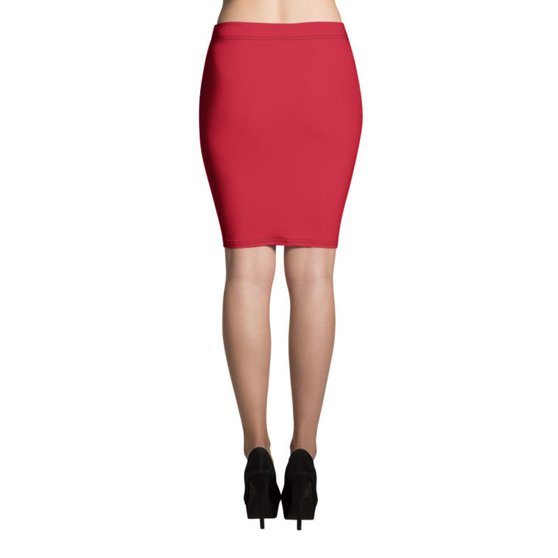 Thumbnail: Simply Daupe' Pencil Skirt W/ Outside Label