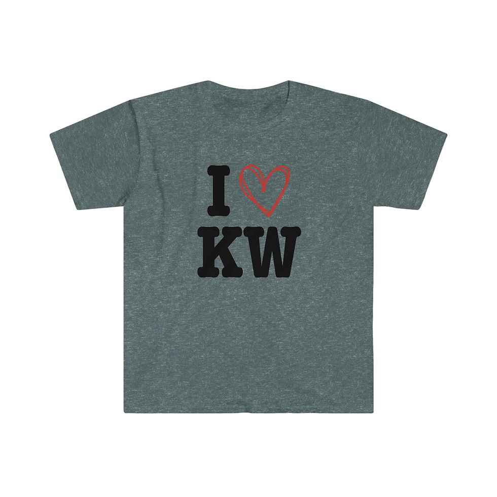 Thumbnail: I Heart KW T-Shirt (Ultra Soft Collection)