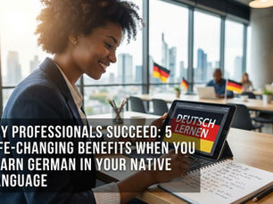 learning german in native language