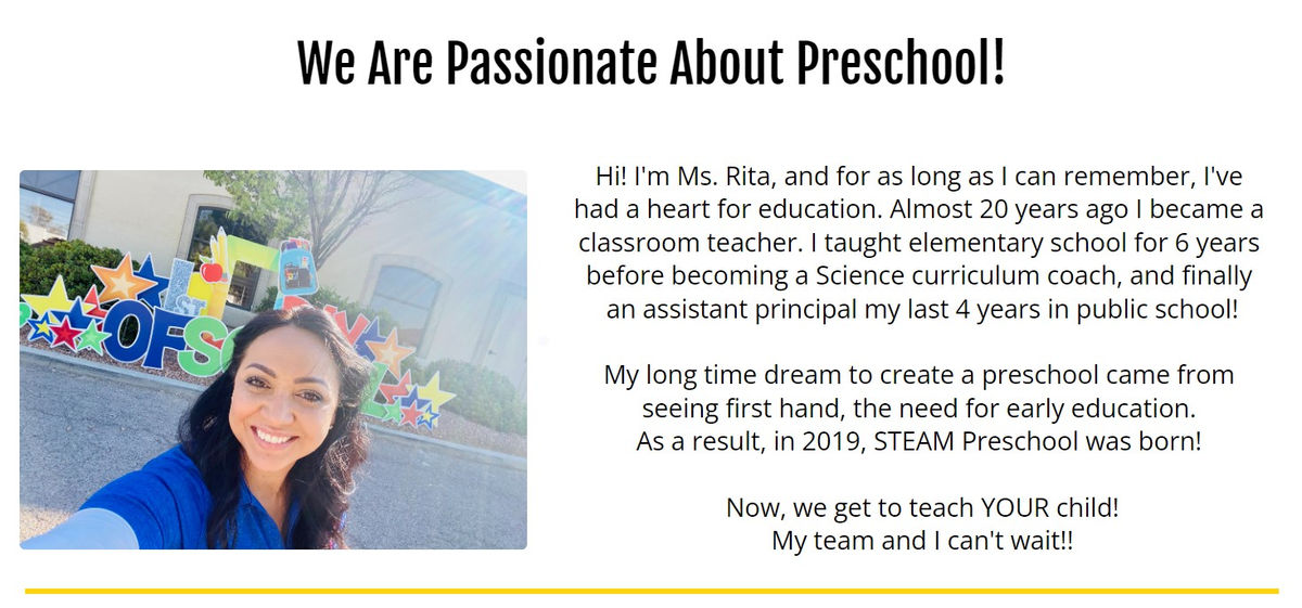 Steam Preschool