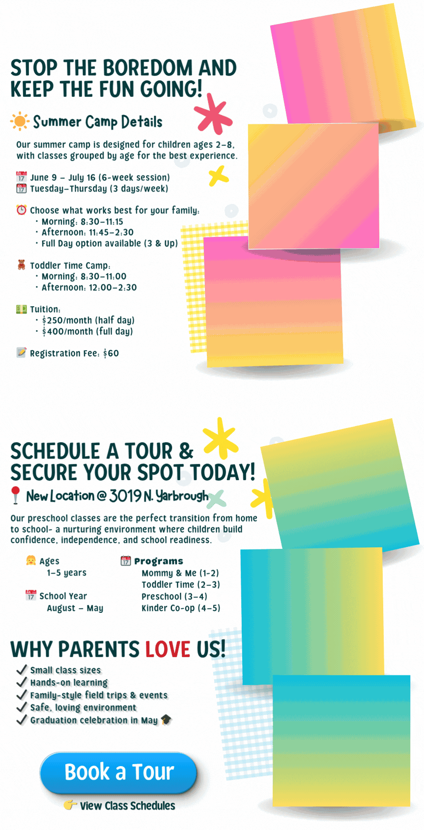 Pink Yellow Children Illustrative Summer Camp Instagram Post (11.249 x 22 in) (1).gif