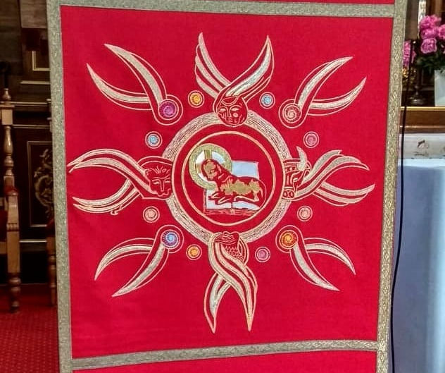 Paño atril cordero.