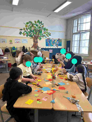 Bastelnachmittag an der Elbe-Schule