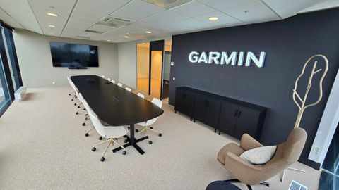 Garmin Norge sitt styrerom