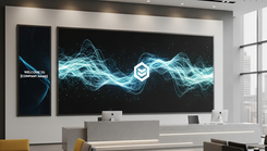 Stor LED-vegg fra Unilumin