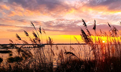 Sunset over the Currituck Sound, Outer Banks, NC