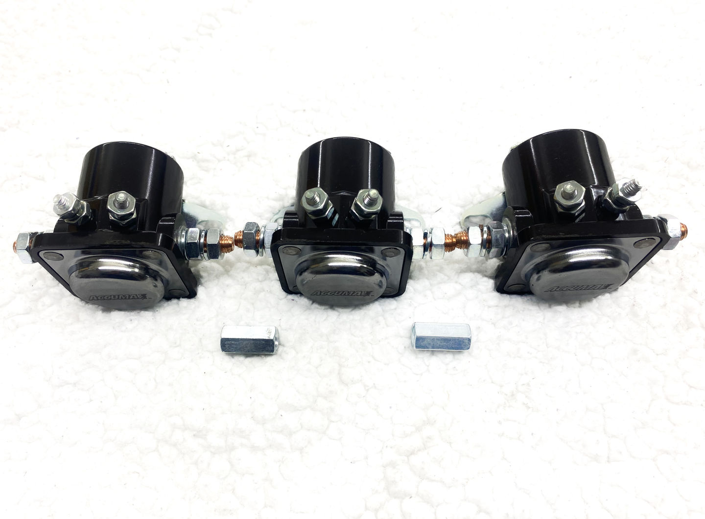 3 accumax soleonids w/ coupling nuts