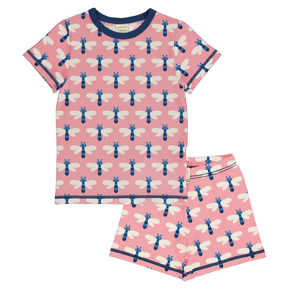 PIJAMA SHORT - MAXOMORRA - DRAGONFLY
