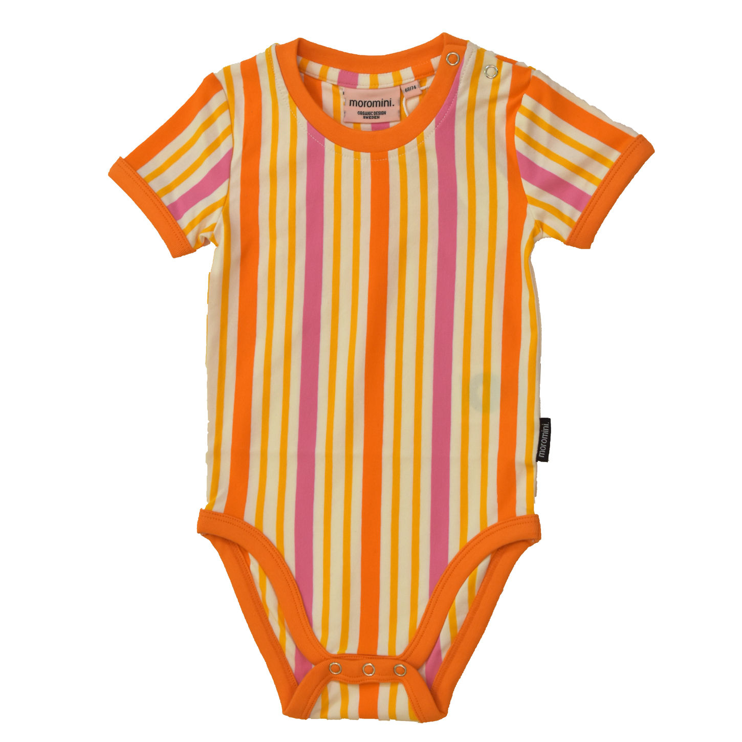 BODY M/C - MOROMINI - ORANGE STRIPES