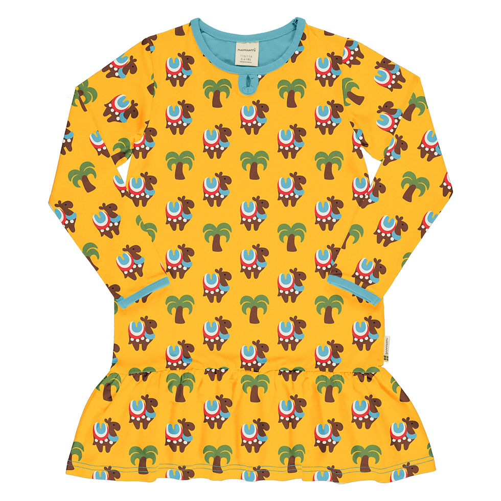 Vestido - Maxomorra - Camel Caravan