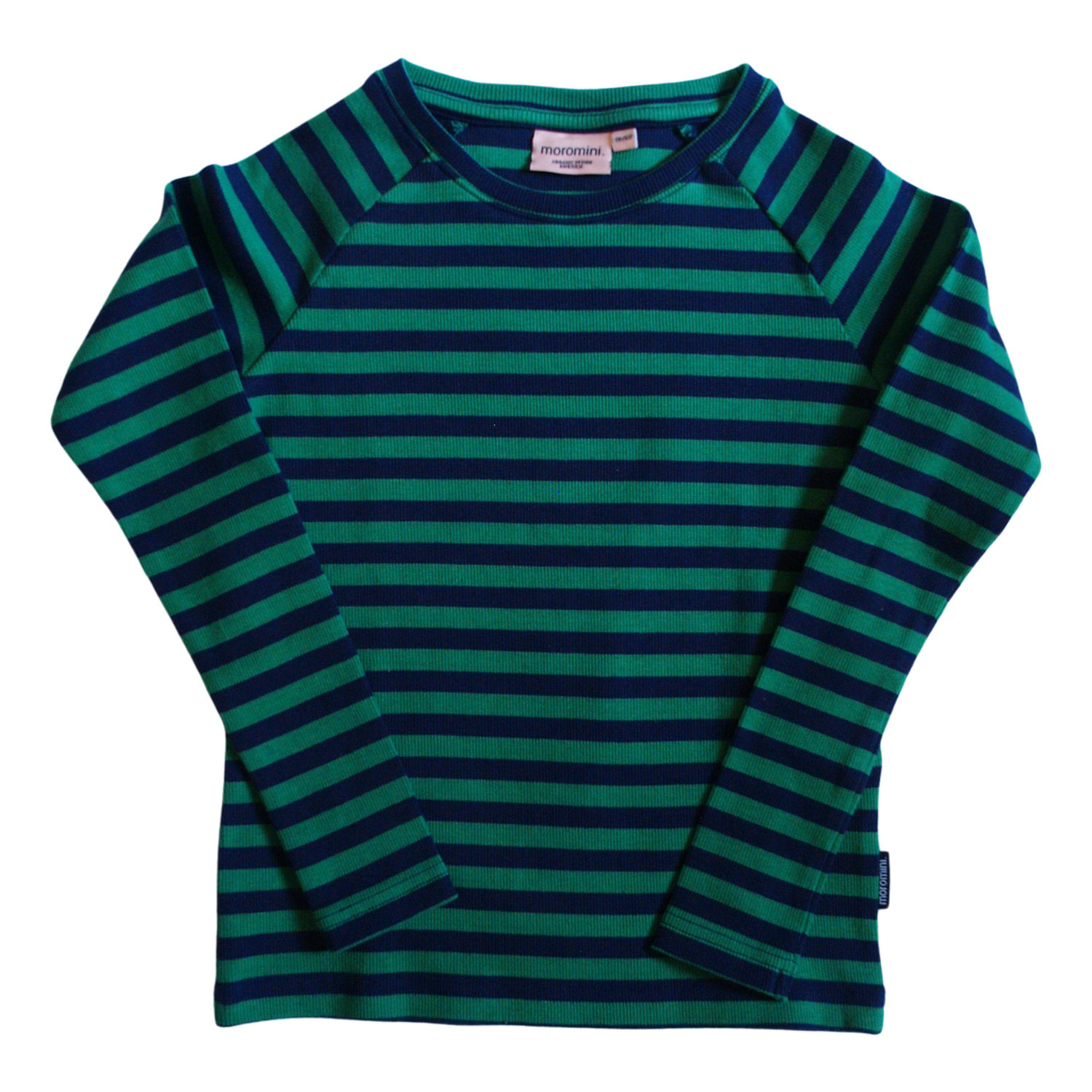 POLERA - MOROMINI - BLUE GREEN STRIPES