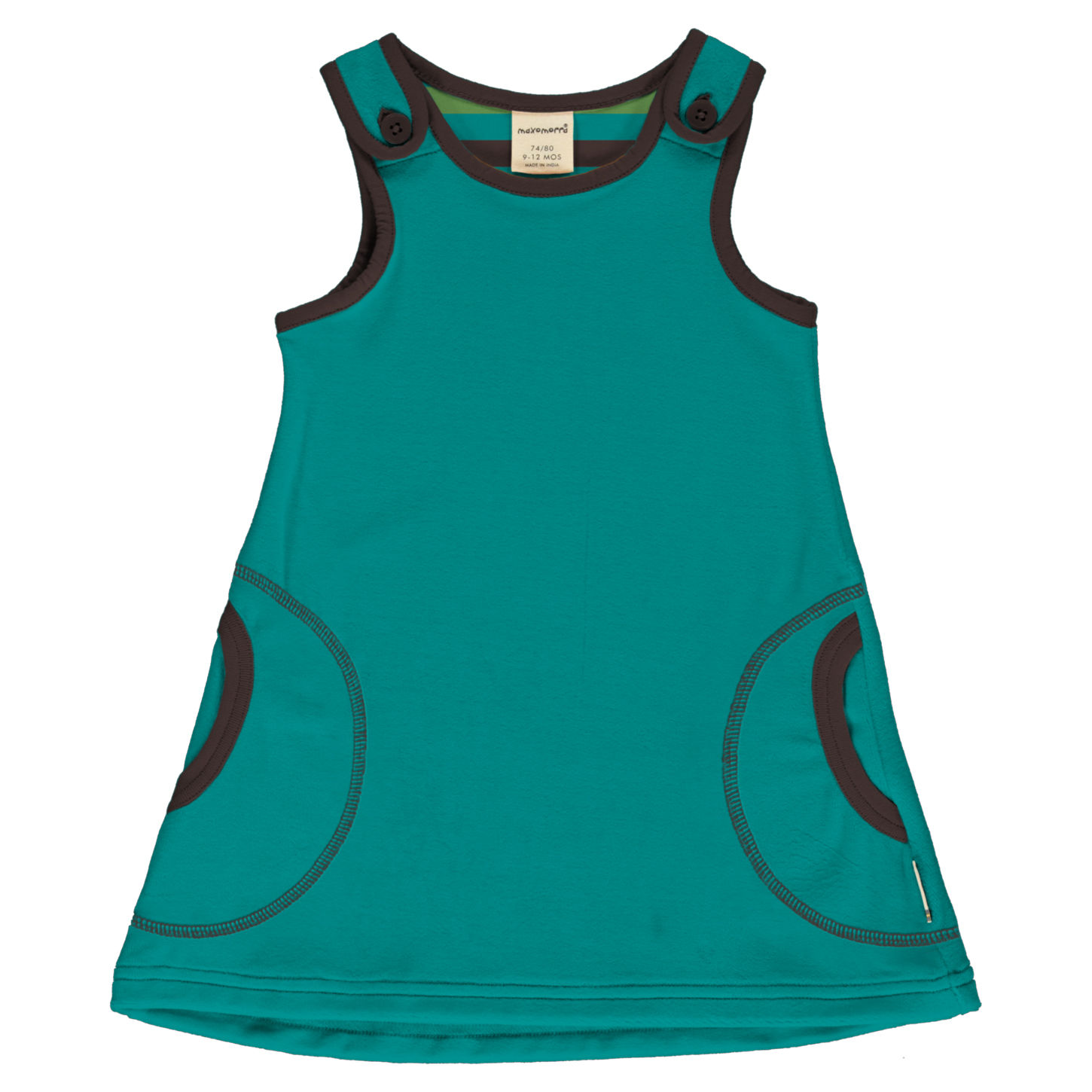 Vestido Velour - Maxomorra - Lagoon