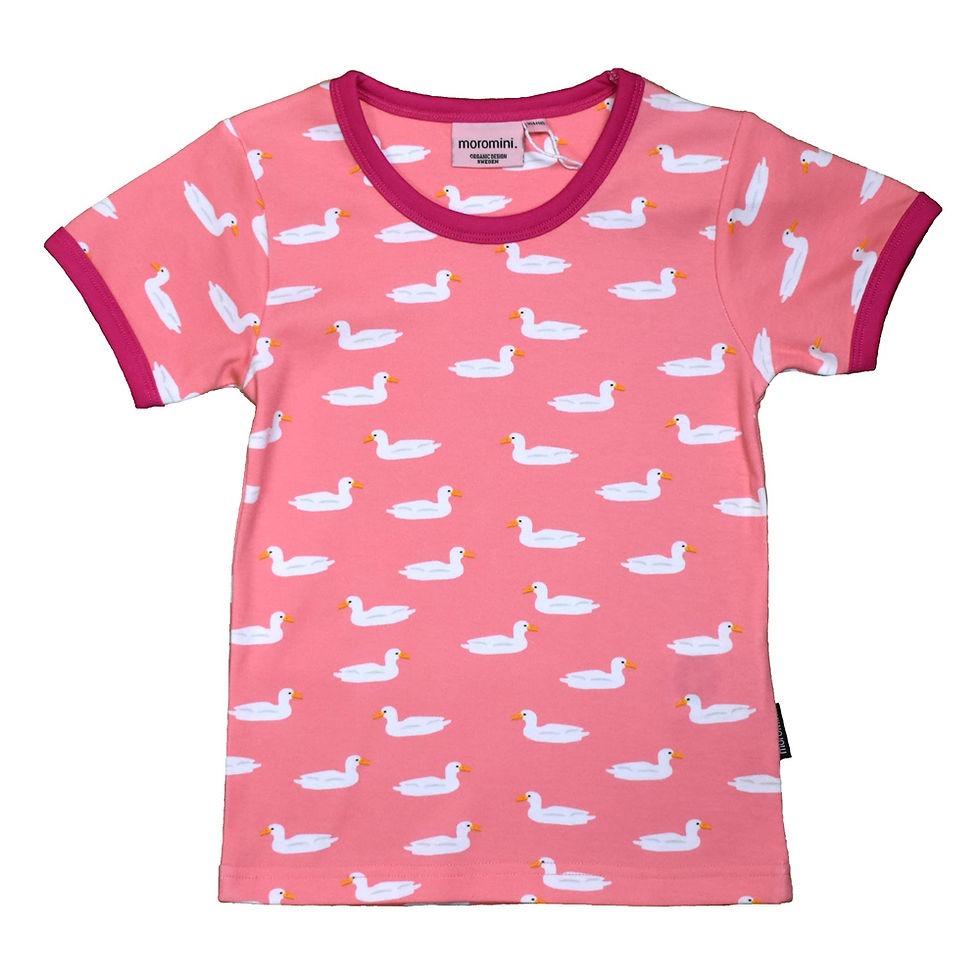 POLERA m/c - MOROMINI - PINK DUCK POND